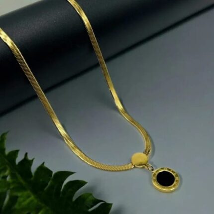 Black & Gold Zodiac Necklace