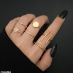 Pair Of 6 Midi Rings