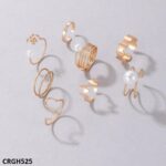 Curved 8 Midi Rings - Image 3