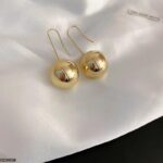 Round Drop Earrings - Image 2